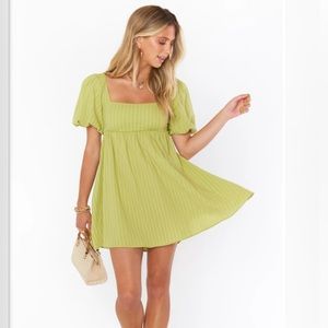 SHOW ME YOUR MUMU BABYDOLL DRESS